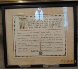 4.WW1 Paper Memorial